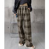 チェック柄パンツハイウエストワイドパンツ | SUNSHINE CLOSET | 詳細画像23 