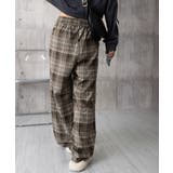 チェック柄パンツハイウエストワイドパンツ | SUNSHINE CLOSET | 詳細画像26 