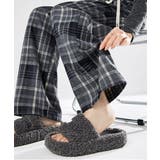 チェック柄パンツハイウエストワイドパンツ | SUNSHINE CLOSET | 詳細画像9 