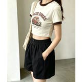 レディースきれいめショートパンツ ウエストゴム 楽ちんパンツ | SUNSHINE CLOSET | 詳細画像5 