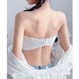 カップ付きインナー ズレ落ちない レースチューブトップ | SUNSHINE CLOSET | 詳細画像3 