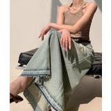 カットオフデザインデニムスカート 韓国風 | SUNSHINE CLOSET | 詳細画像7