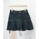 プリーツデニムスカートミニスカート韓国風 | SUNSHINE CLOSET | 詳細画像18 