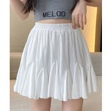 ハイウエストスカートミニ 美脚スカート夏 無地Aラインスカートインナーパンツ付き… | SUNSHINE CLOSET | 詳細画像11