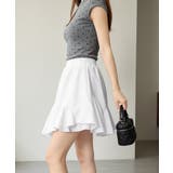 ハイウエストスカートミニ 美脚スカート夏 無地Aラインスカートインナーパンツ付き… | SUNSHINE CLOSET | 詳細画像17