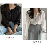 フロントボタン ブラウス バルーンシャツ | SUNSHINE CLOSET | 詳細画像2 