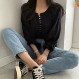 フロントボタン ブラウス バルーンシャツ | SUNSHINE CLOSET | 詳細画像4 