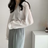 フロントボタン ブラウス バルーンシャツ | SUNSHINE CLOSET | 詳細画像5 