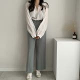 フロントボタン ブラウス バルーンシャツ | SUNSHINE CLOSET | 詳細画像7 