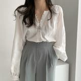 フロントボタン ブラウス バルーンシャツ | SUNSHINE CLOSET | 詳細画像8 