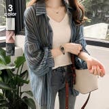 シフォンシアーシャツ 羽織り 薄手 | SUNSHINE CLOSET | 詳細画像1 