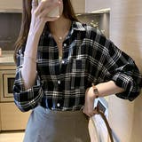 チェック柄 シャツブラウス レディース | SUNSHINE CLOSET | 詳細画像9 