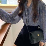 襟フリル シースルー 花柄ブラウス 女性 | SUNSHINE CLOSET | 詳細画像11 