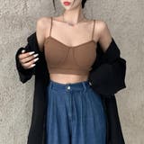 リブキャミソールパッド付き レディース | SUNSHINE CLOSET | 詳細画像9