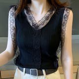 Vネック レースキャミソール レディース | SUNSHINE CLOSET | 詳細画像5 