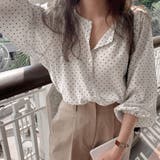 ドット柄ブラウス レディース シャツ | SUNSHINE CLOSET | 詳細画像13 