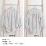 ドット柄ブラウス レディース シャツ | SUNSHINE CLOSET | 詳細画像3 