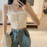 ソフトパッド入り レースキャミソール 春 | SUNSHINE CLOSET | 詳細画像11 