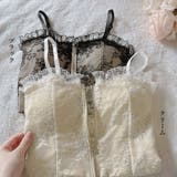 ソフトパッド入り レースキャミソール 春 | SUNSHINE CLOSET | 詳細画像2 