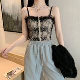 ソフトパッド入り レースキャミソール 春 | SUNSHINE CLOSET | 詳細画像5 