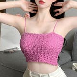 シャーリングショートキャミソールカップ付 | SUNSHINE CLOSET | 詳細画像11