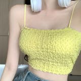 シャーリングショートキャミソールカップ付 | SUNSHINE CLOSET | 詳細画像8