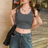 カップ付き バッククロスタンクトップ無地 | ANGELCLOSET | 詳細画像13