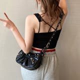 カップ付き バッククロスタンクトップ無地 | ANGELCLOSET | 詳細画像6
