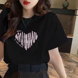 半袖Tシャツレディース 夏 ロゴ 韓国風 | SUNSHINE CLOSET | 詳細画像5