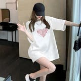 半袖Tシャツレディース 夏 ロゴ 韓国風 | SUNSHINE CLOSET | 詳細画像7