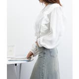 フリルブラウス レース切替ブラウス 薄手 | SUNSHINE CLOSET | 詳細画像13 