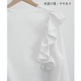 フリルブラウス レース切替ブラウス 薄手 | SUNSHINE CLOSET | 詳細画像19 