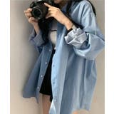 ビッグデニムシャツレディース重ね着お洒落 | SUNSHINE CLOSET | 詳細画像1 