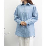 ビッグデニムシャツレディース重ね着お洒落 | SUNSHINE CLOSET | 詳細画像12 