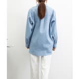 ビッグデニムシャツレディース重ね着お洒落 | SUNSHINE CLOSET | 詳細画像16 