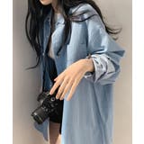 ビッグデニムシャツレディース重ね着お洒落 | SUNSHINE CLOSET | 詳細画像3 