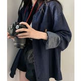 ビッグデニムシャツレディース重ね着お洒落 | SUNSHINE CLOSET | 詳細画像8 