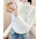 ハイネックニットトップスフリルニットソー | SUNSHINE CLOSET | 詳細画像13 
