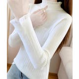 ハイネックニットトップスフリルニットソー | SUNSHINE CLOSET | 詳細画像14 