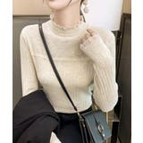 ハイネックニットトップスフリルニットソー | SUNSHINE CLOSET | 詳細画像2 