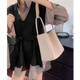 ベルト付きニットベストニットジレVネック | SUNSHINE CLOSET | 詳細画像2 