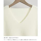 ベルト付きニットベストニットジレVネック | SUNSHINE CLOSET | 詳細画像24 