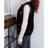 モヘア風ニットベストレディース韓国風秋服 | SUNSHINE CLOSET | 詳細画像20 