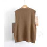 ニットベスト レディースチョッキ 重ね着 | ANGELCLOSET | 詳細画像26