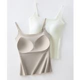 カップ付きキャミソール 韓国風ブラトップ | SUNSHINE CLOSET | 詳細画像15