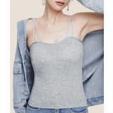 ダブルストラップ カップ付きキャミソール | ANGELCLOSET | 詳細画像8