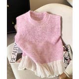 ニットベスト レディースチョッキ 重ね着 | SUNSHINE CLOSET | 詳細画像16 