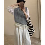 ニットベスト レディースチョッキ 重ね着 | SUNSHINE CLOSET | 詳細画像7 