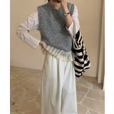 ニットベスト レディースチョッキ 重ね着 | SUNSHINE CLOSET | 詳細画像9 