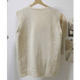 Vネックニットベストレディースニットジレ | SUNSHINE CLOSET | 詳細画像18 